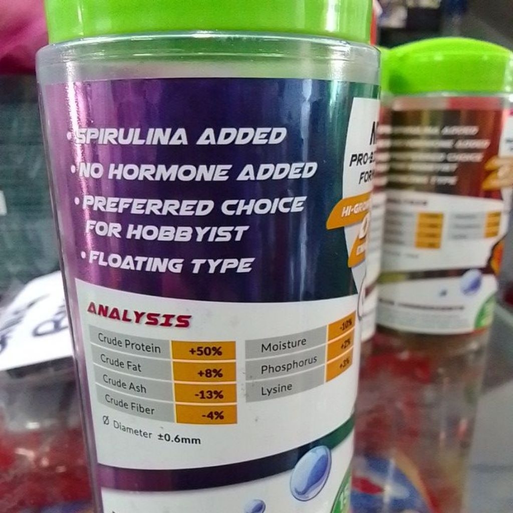 Aqua guard Glofish fish food 150G | Shopee Malaysia