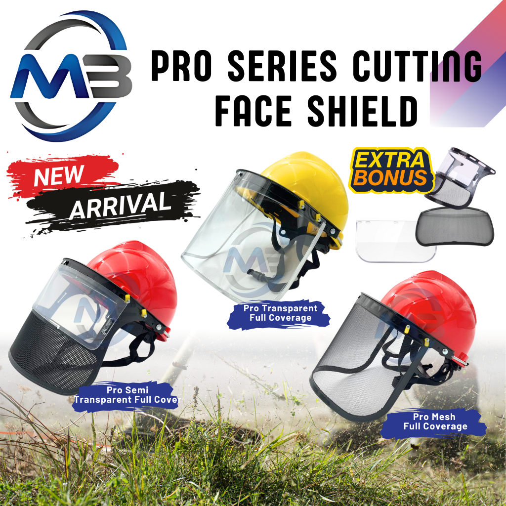 Pro Series Pelindung Muka Topeng Muka | Full Face Safety Face Shield ...