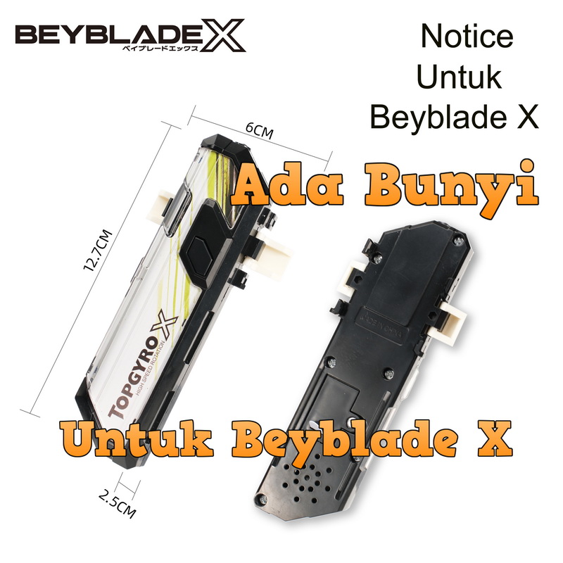 Beyblade X Launcher Ripcord String Grip Starter Handle Led Flashlight ...