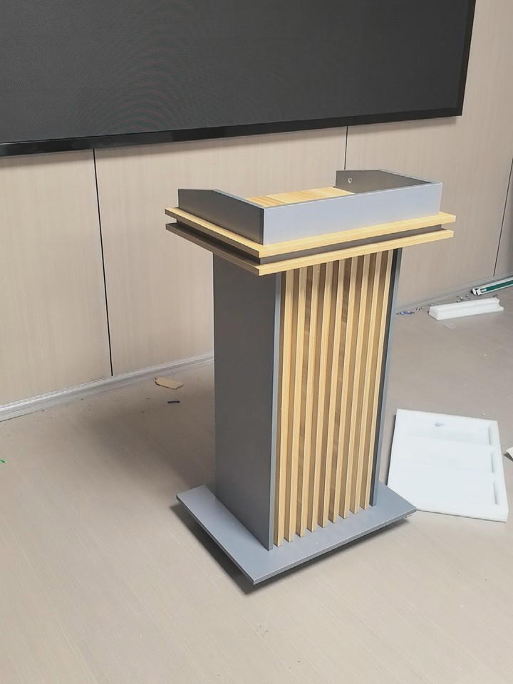 Portable Rostrum Podium Stand Speaker Stage Lecture Hall Table Host ...