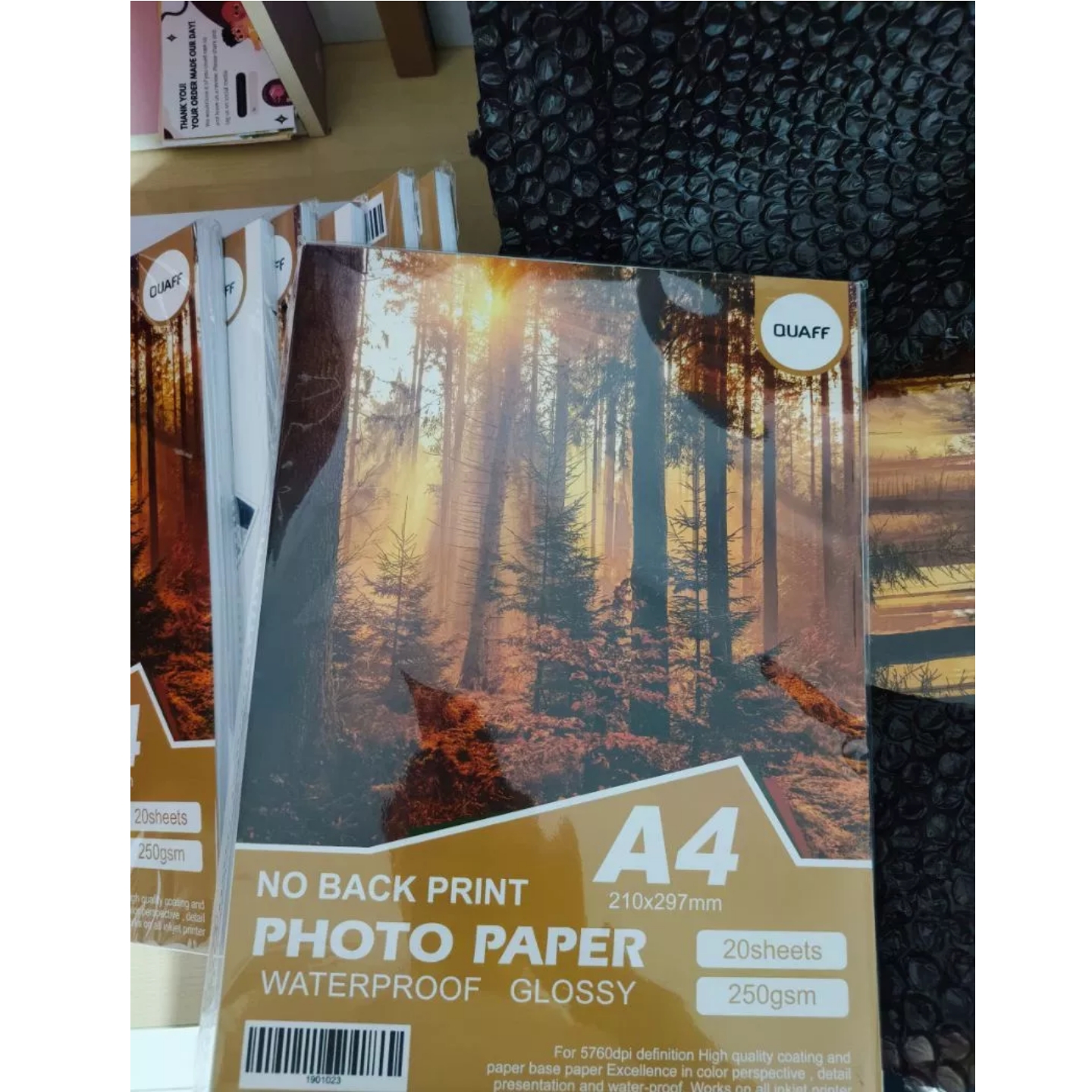 QUAFF Glossy Photo Paper Printable and cuttable A4 Size 20-100Sheets ...