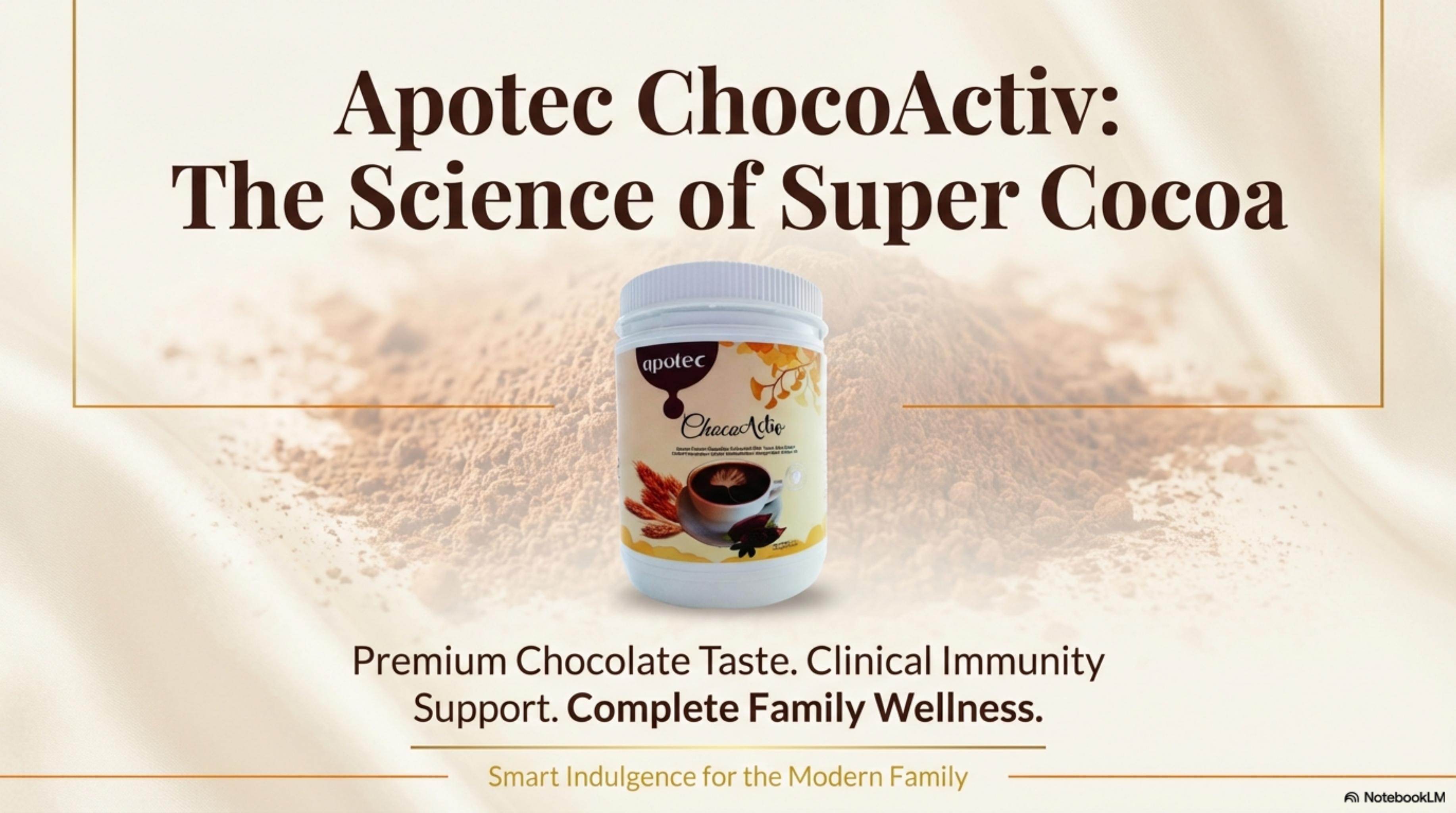[HALAL] Apotec ChocoActiv (Cocoa Malt) - Minuman Coklat Imuniti & Usus ...