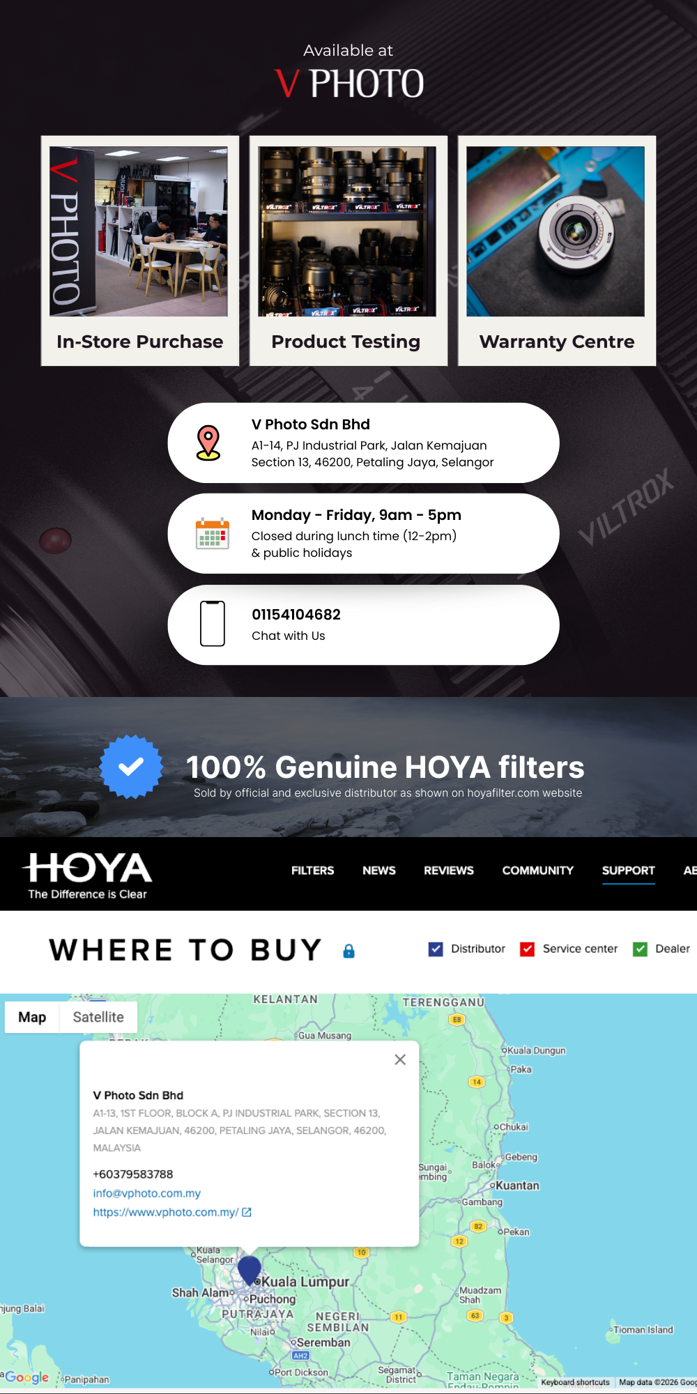 HOYA R72 INFRARED FILTER IN SQ CASE | Shopee Malaysia