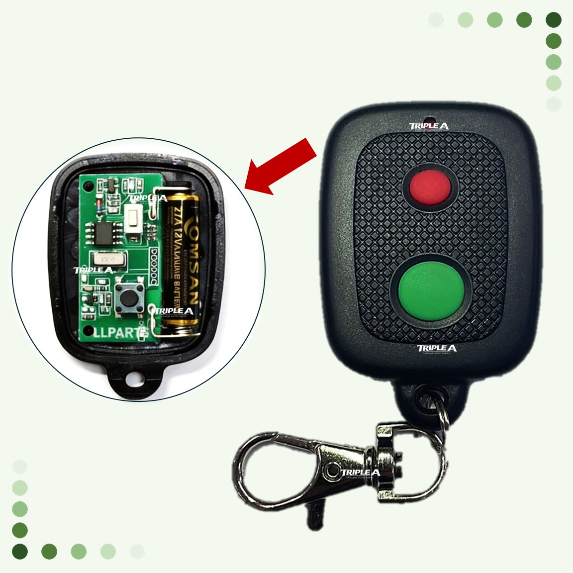 Perodua Myvi Old 2005-2011 Remote Control Car Duplicate Alarm Remote ...