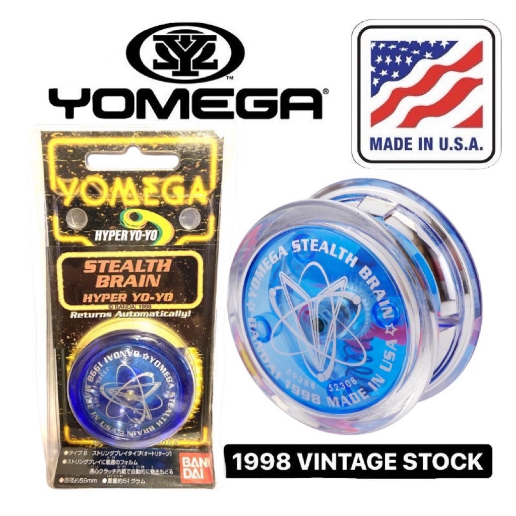 Yomega Stealth Brain Yo-yo YOYO Clutch Auto (MADE IN USA) | Shopee Malaysia