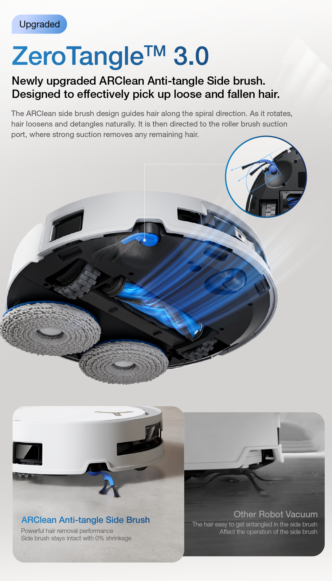 [2026 NEW] ECOVACS DEEBOT T50S Pro Omni Robot Vacuum| 25,000 PA ...