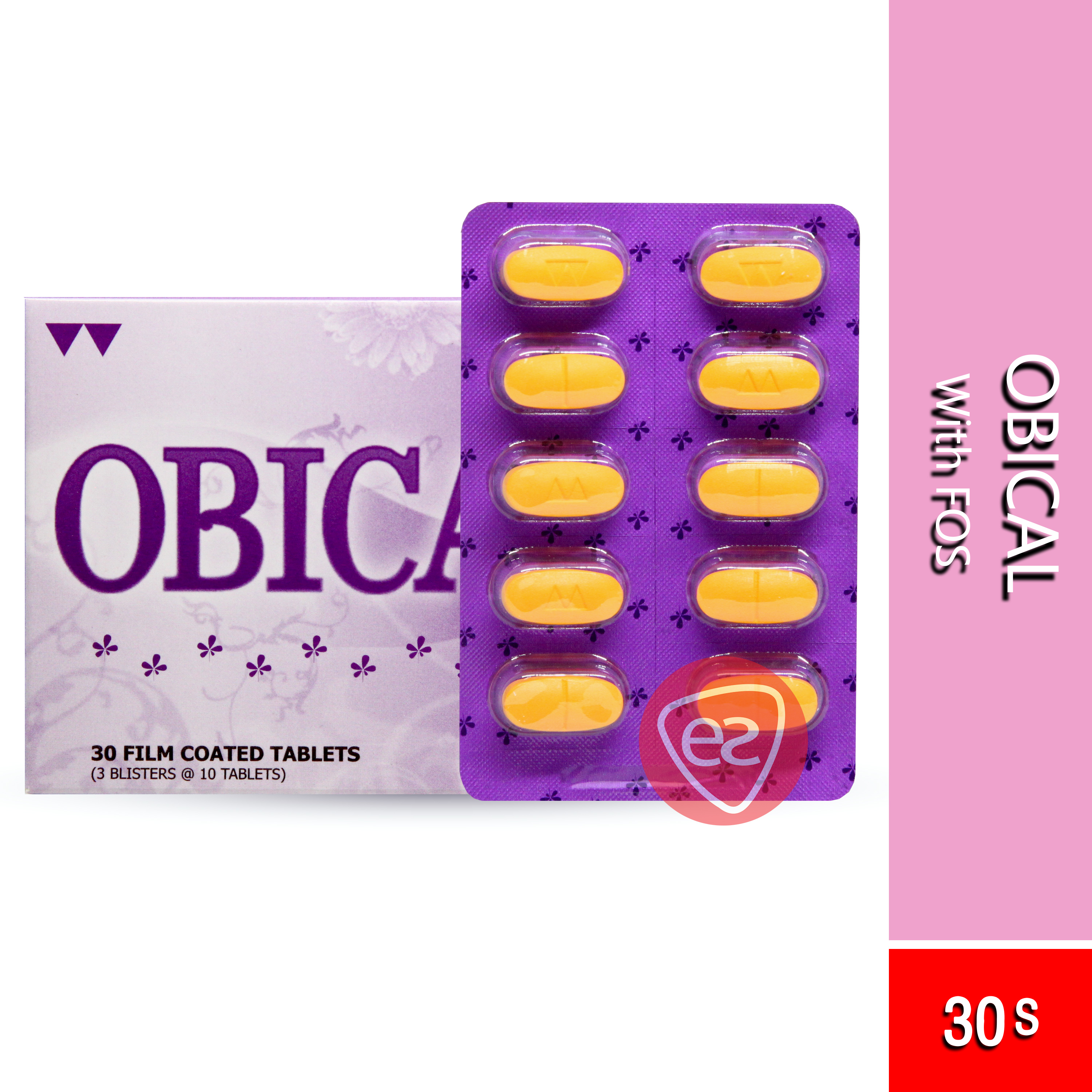 Obical With FOS Film Coated Tablet 30s | Shopee Malaysia
