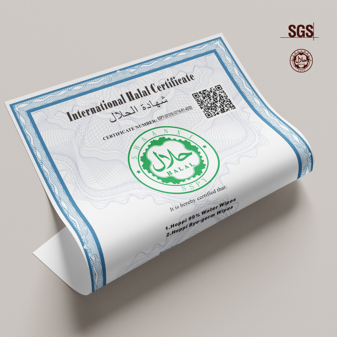 Hoppi NYE Bye-Germs Wipes Alcohol-Free Lemon Scented - 80 sheets x 1 ...