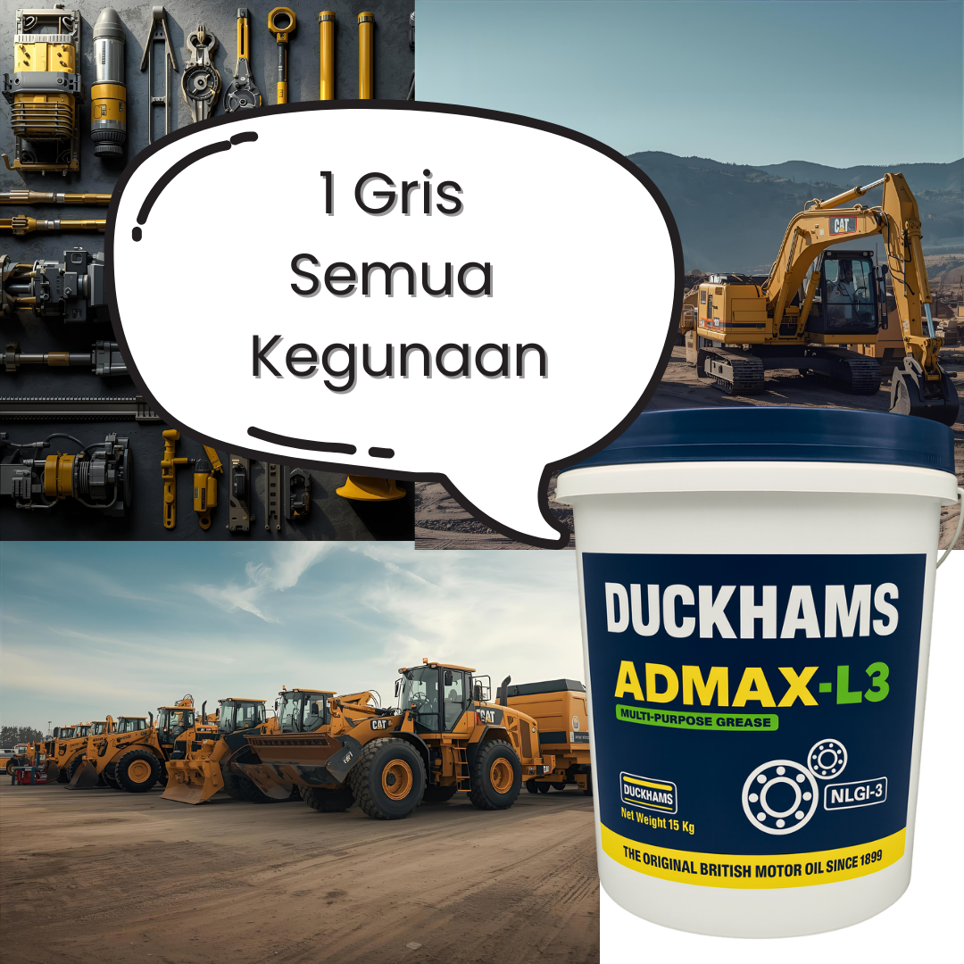 Lithium Grease Duckhams Admax L3 Multipurpose Bearing Grease (15kg ...
