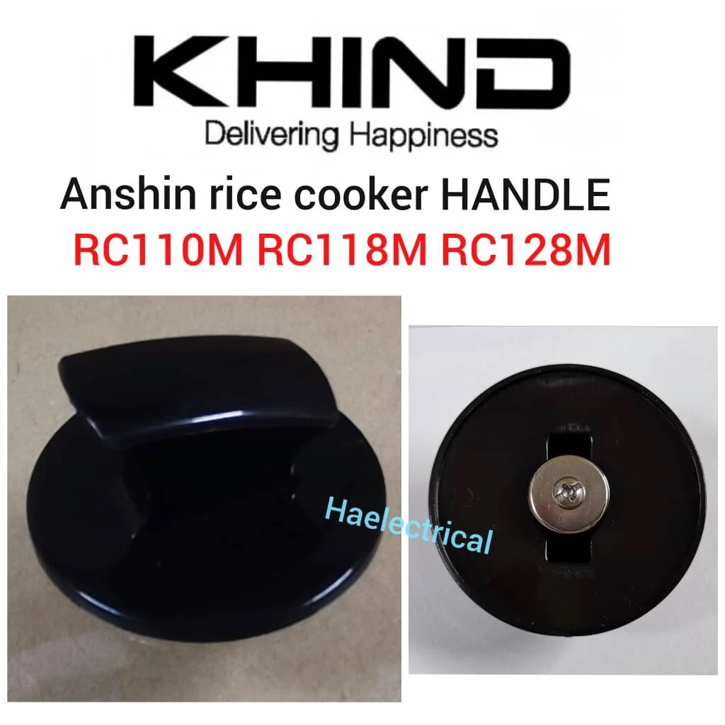Khind Rice Cooker HANDLE & Screw RC110M RC118M RC128M (RED / BLACK ...