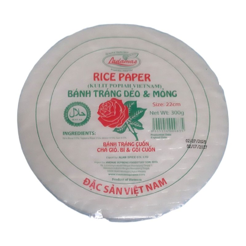 Vietnamese Rice Paper 300g-16cm / 22cm | Shopee Malaysia