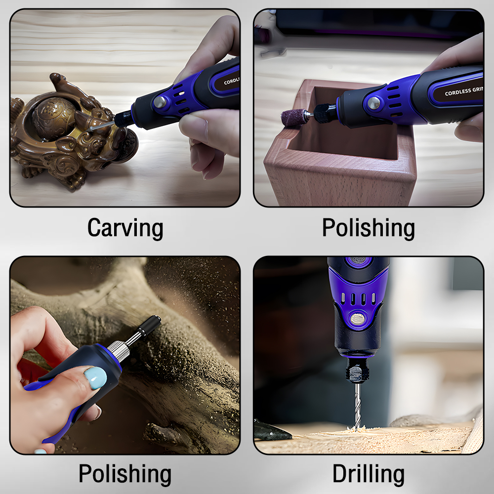 12V Mini Cordless Drill Power Tools Electric 3.6V Drill Grinder ...