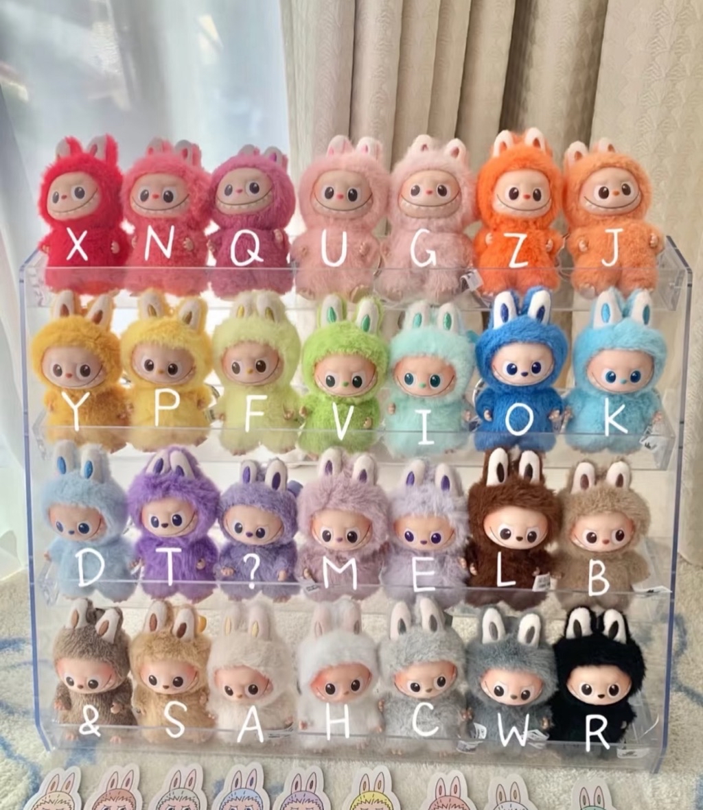 100% Original The Monster Mini Labubu Pin For Love V4 Vinyl Plush ...