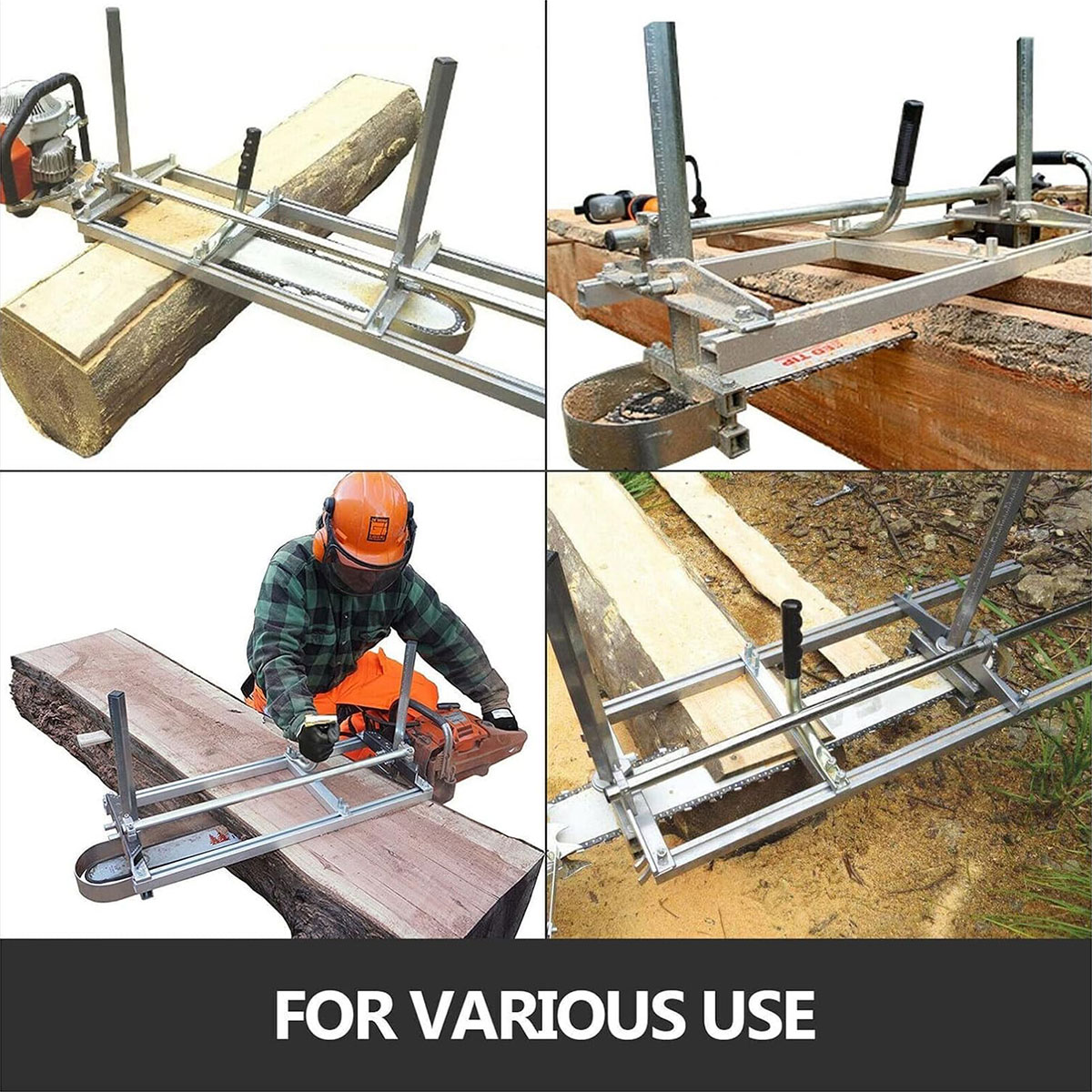 Woodworkers Portable Saw Chain Chainsaw Mill Lumber Planking Milling ...
