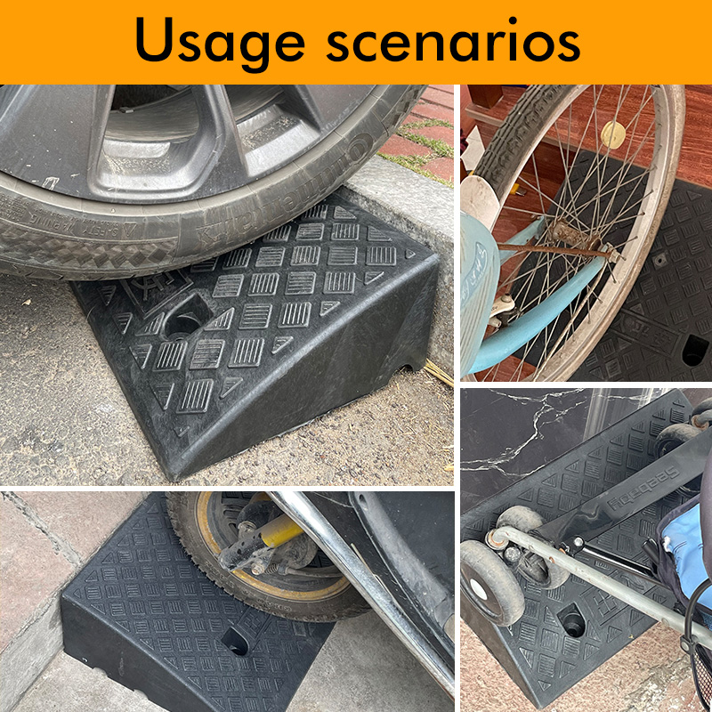 Car Step Ramp Mat Heavy Duty Motorcycle Step Buffer Mat Wheelchair Ramp ...