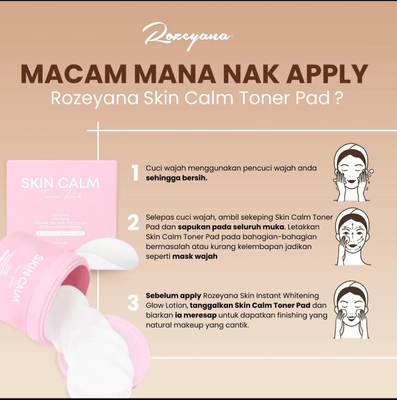 ROZEYANA SKIN WHITENING GLOW LOTION SUNSCREEN SPF50 | Shopee Malaysia