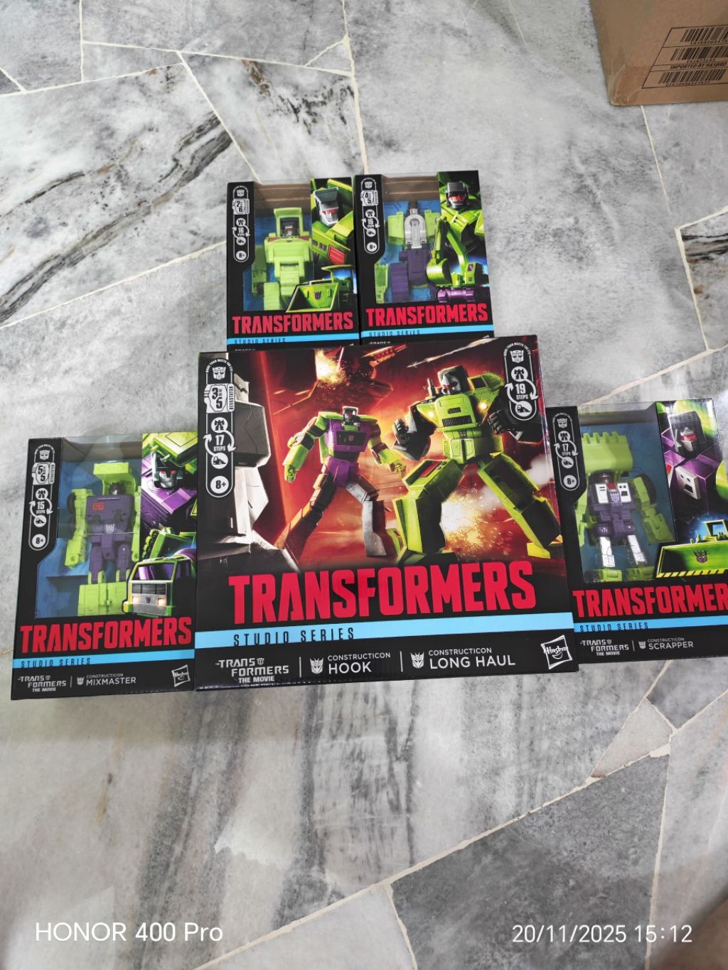 Transformers Studio Series 86 Devastator Complete set of six | Shopee ...