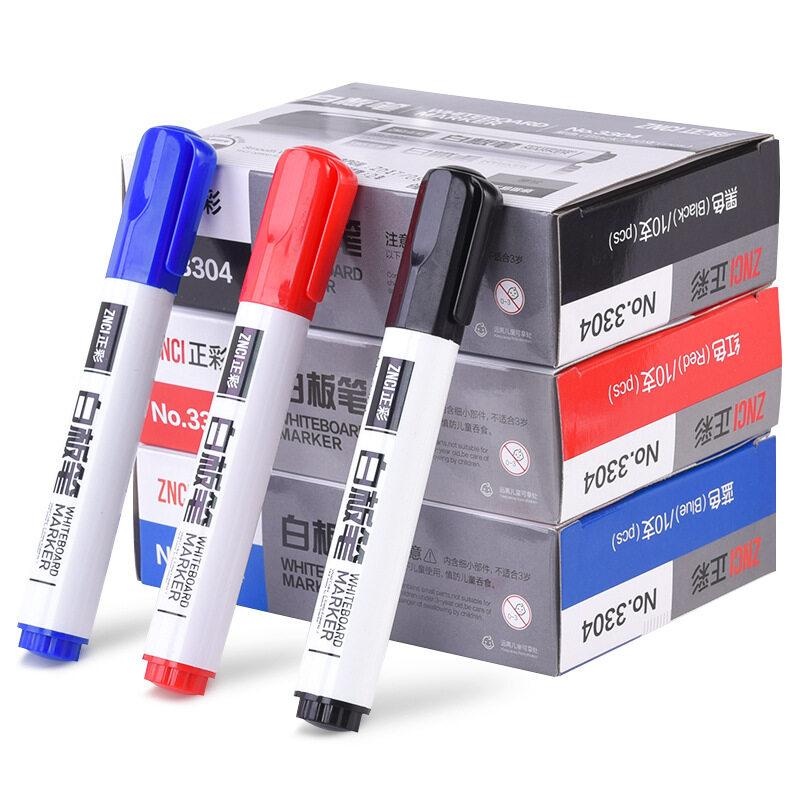 Pen Marker Papan Putih 10pcs/Box • Penanda Whiteboard Cepat Kering ...