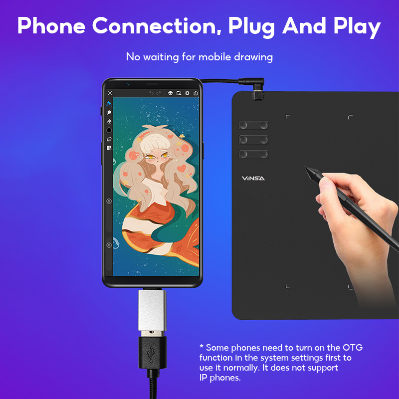 Digital Graphic Drawing Tablet OSU Signature Pad For Drawing Online ...