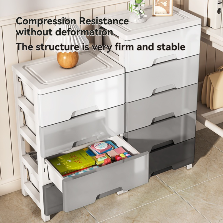 Modern Drawer Plastic Cabinet Drawer Storage Cabinet with wheels ...
