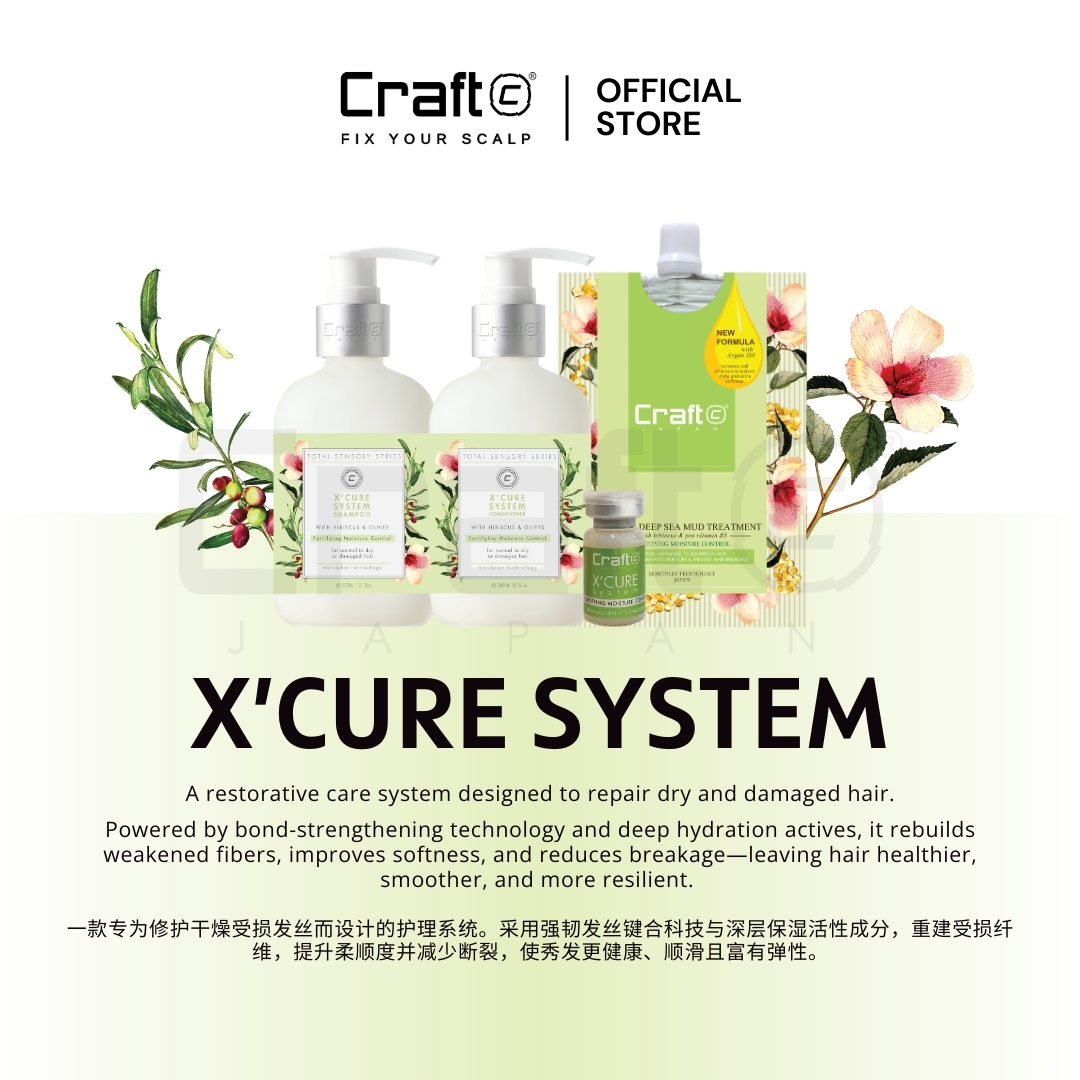 Craft X’Cure System Shampoo (300ml) | Shopee Malaysia