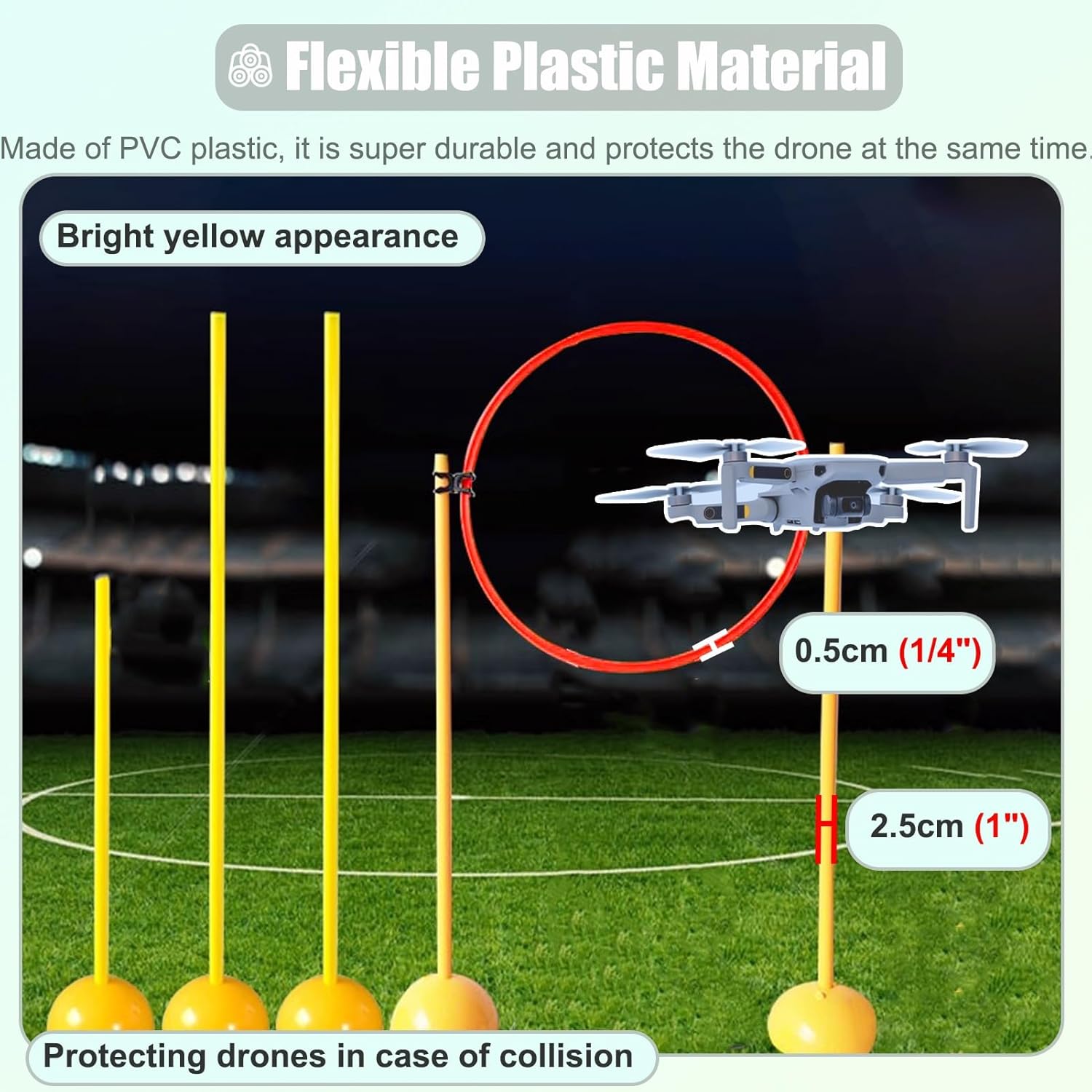 FPV Drone Racing Track Drone Obstacle Course Set Adjustable Drone ...
