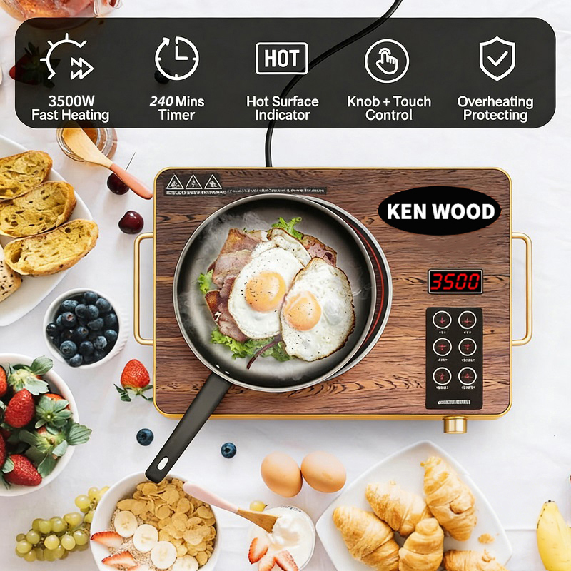 🔥5 Years Warranty🔥Infrared Ceramic Cooker 3500W High Power ...