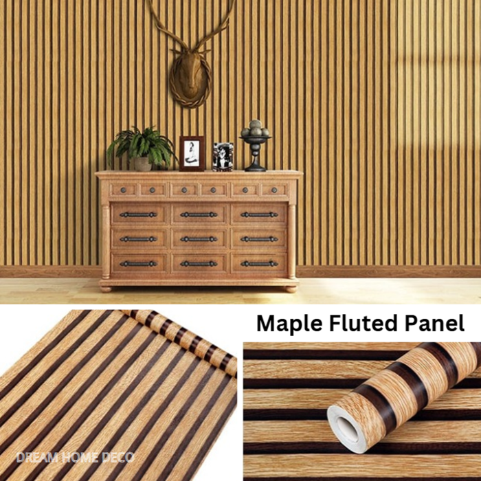45cm x 10m Kertas Dinding Panel Kayu - Pelekat Perabot | Self-Adhesive ...