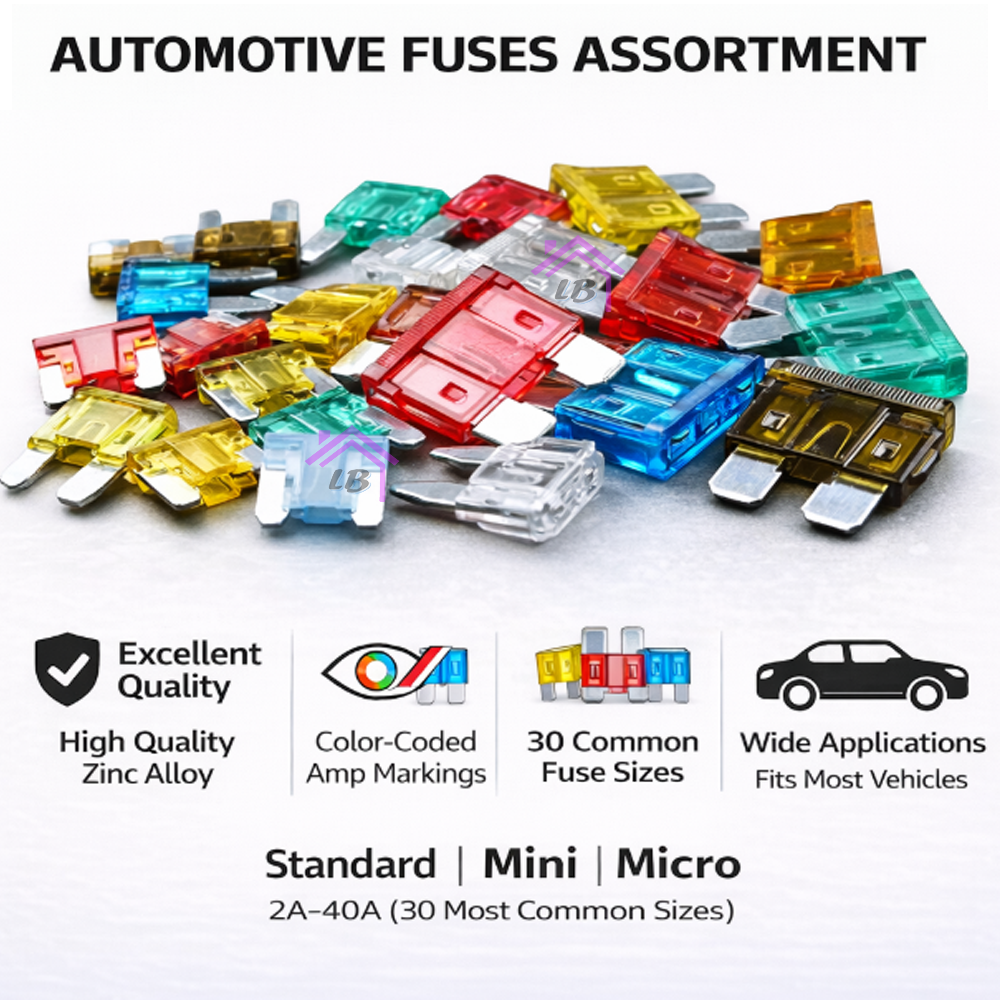 Automotive Fuse Car Vehicle Fuse Micro/Mini/Standard Fuse Motorcycle ...