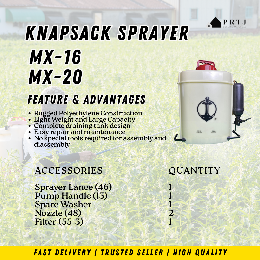 ANCHOR Plastic Chemical Sprayer Tong Pam Racun Rumput Plastik / MX-16 ...