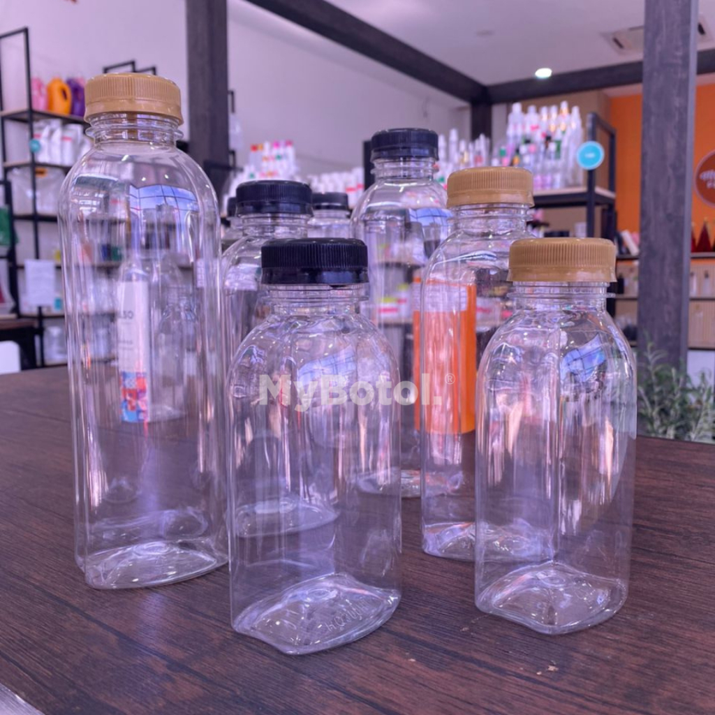 [mybotol] BOTOL PLASTIK MULUT BESAR WIDE MOUTH BIG CAP 300ML/400ML ...
