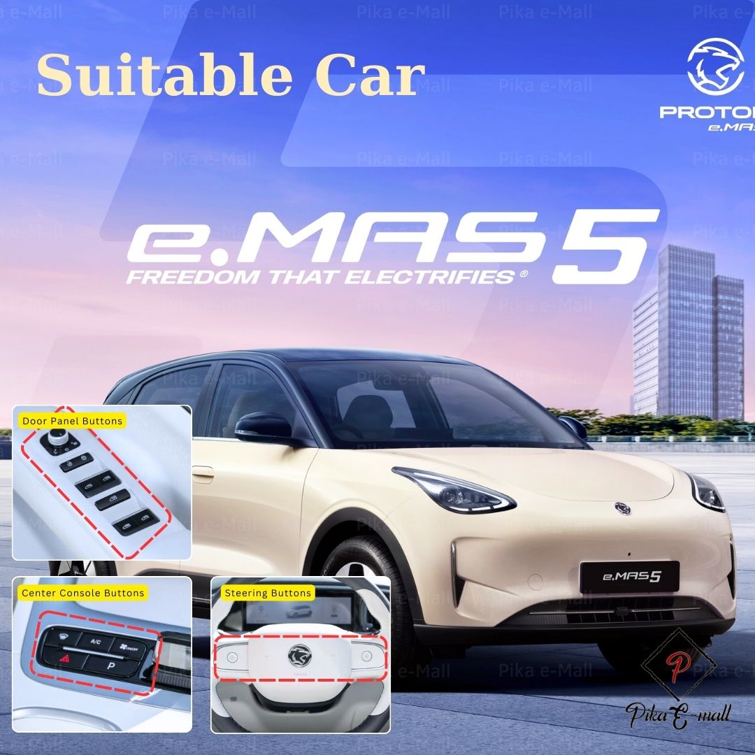 Proton e.MAS 5 Protective Sticker Button Knob Sticker Epoxy Anti ...
