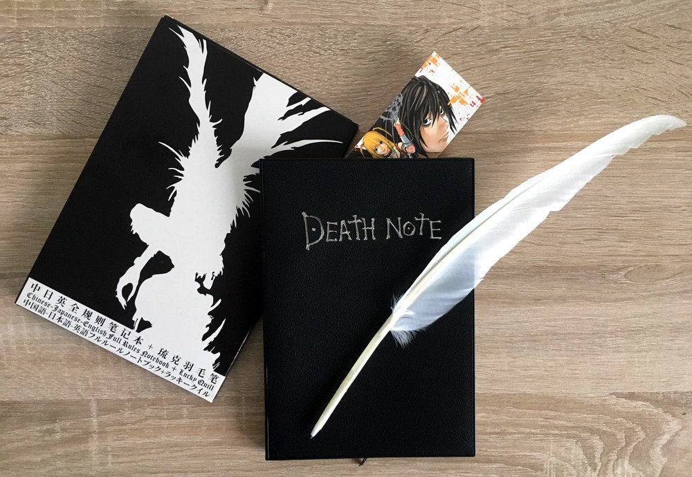 [WONDER-X] Death Note Notebook Set Anime Gift Cosplay Journal includes ...