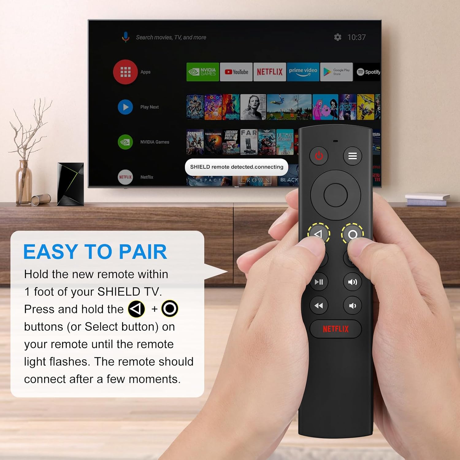 Replacement Remote for Nvidia Shield TV Pro Nvidia Shield Pro | Shopee ...