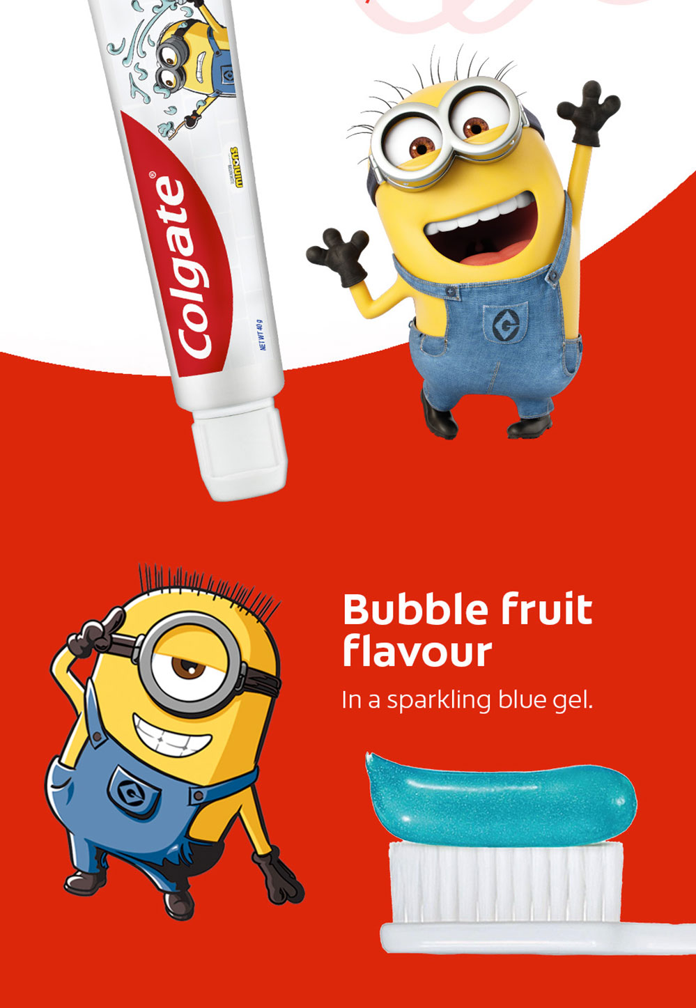 Colgate Kids Minion Toothpaste (40g x 2) | Shopee Malaysia