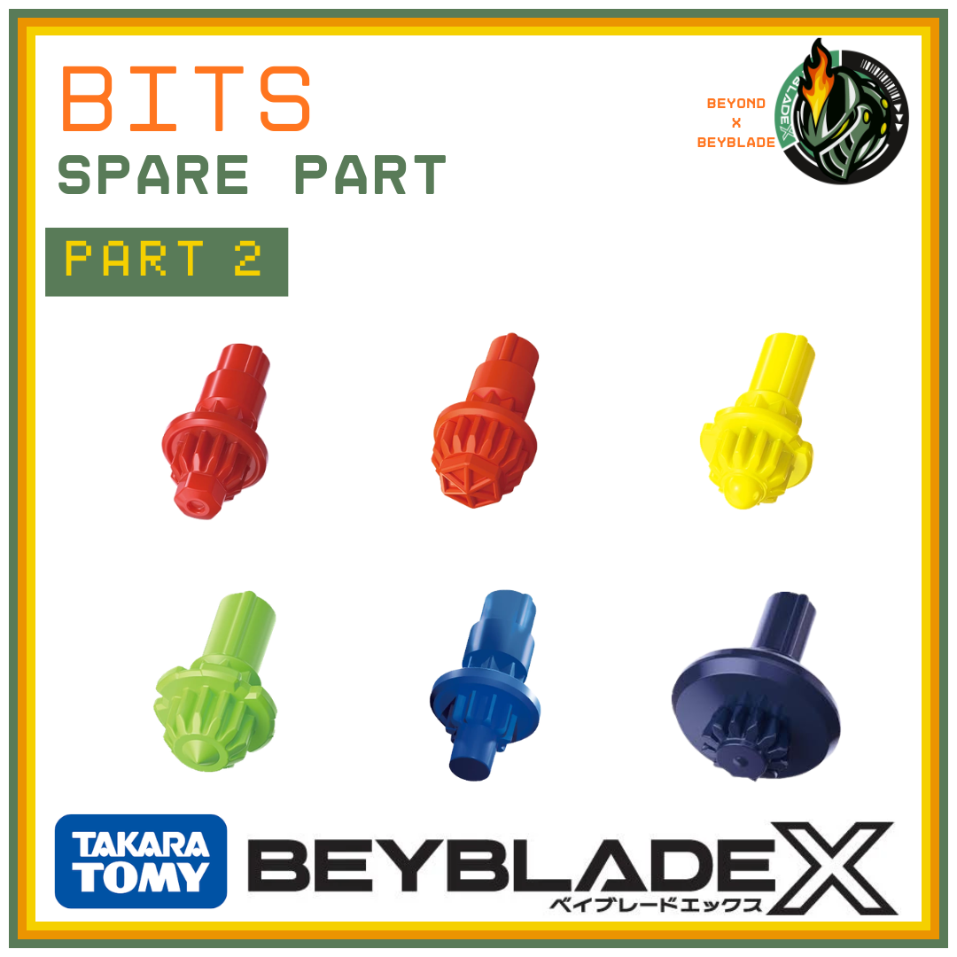Takara Tomy Beyblade X Spare Part [BITS] - PART 2 | Shopee Malaysia