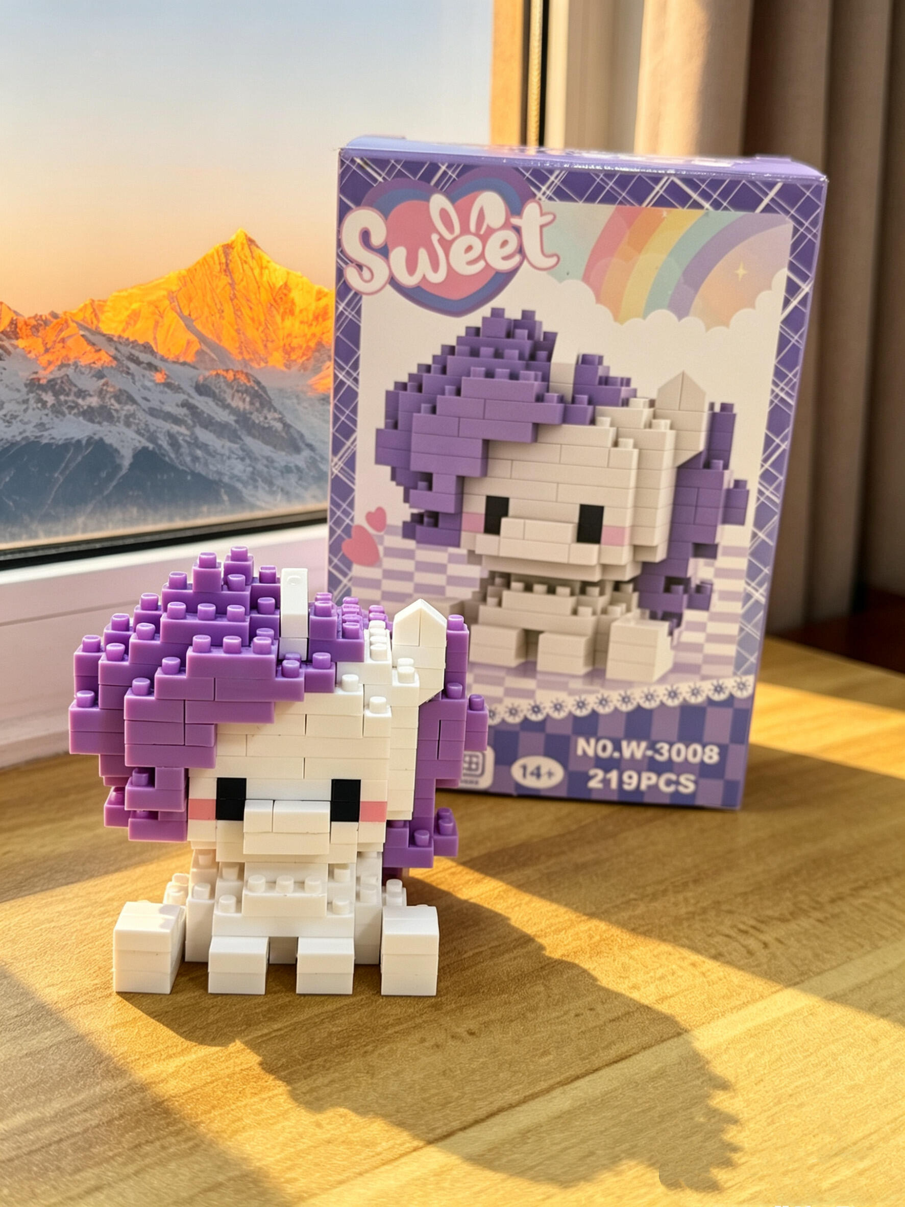 6 My Little Pony Cartoon Nano Block Mini Bricks Cartoon Dolls Building ...