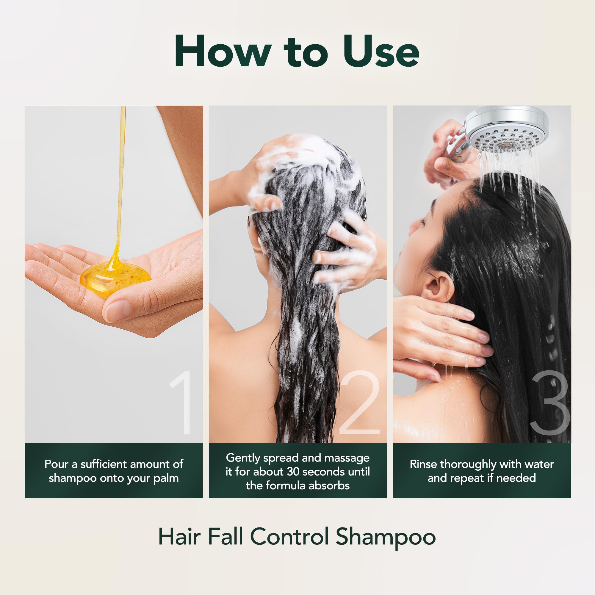 Lab On Hair Loss Control Shampoo - Anti HairFall with Redensyl Ginger ...
