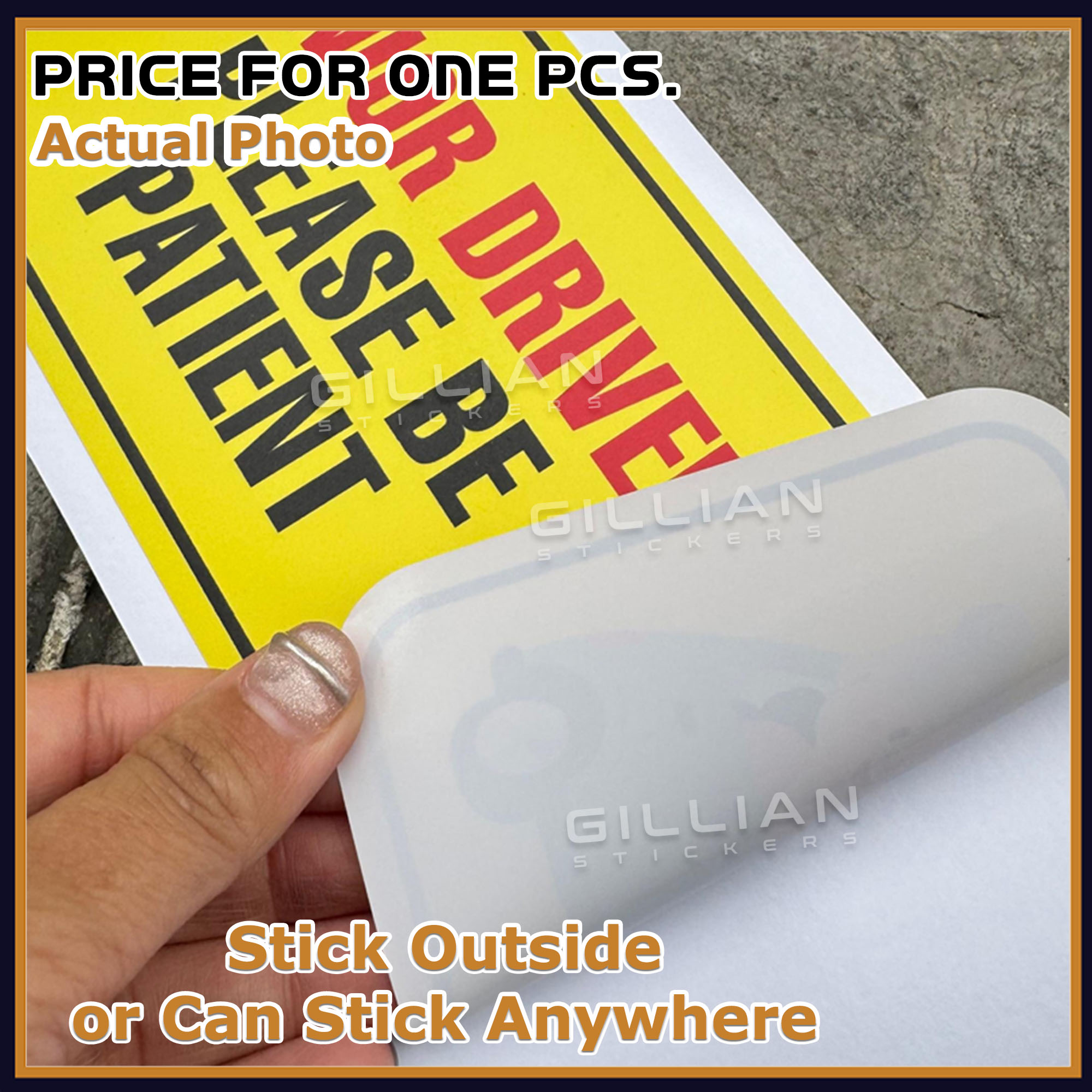 Car Sticker SENIOR Driver Elderly Warga Emas | Shopee Malaysia