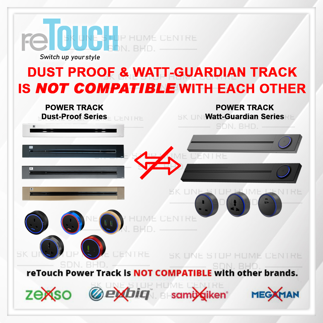 (Latest 2025) Retouch Power Track Watt Guardian SURFACE | Socket Switch ...