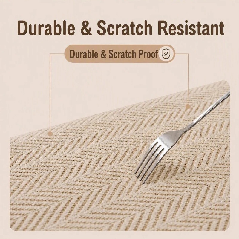 MATELIER Sarung Sofa Anti Cat Scratch Dust-Proof Universal L Shape Sofa ...
