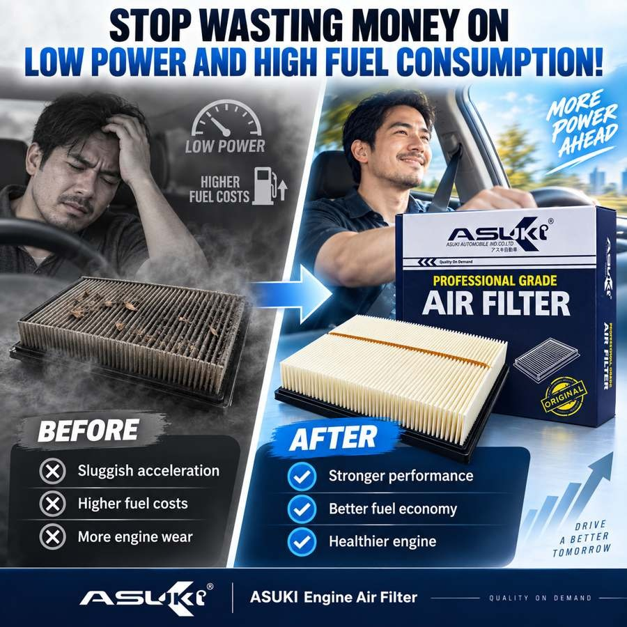 ASUKI Japan Engine Air Filter Honda Civic FB TRO 1.8 2.0 2012-2016 FA ...