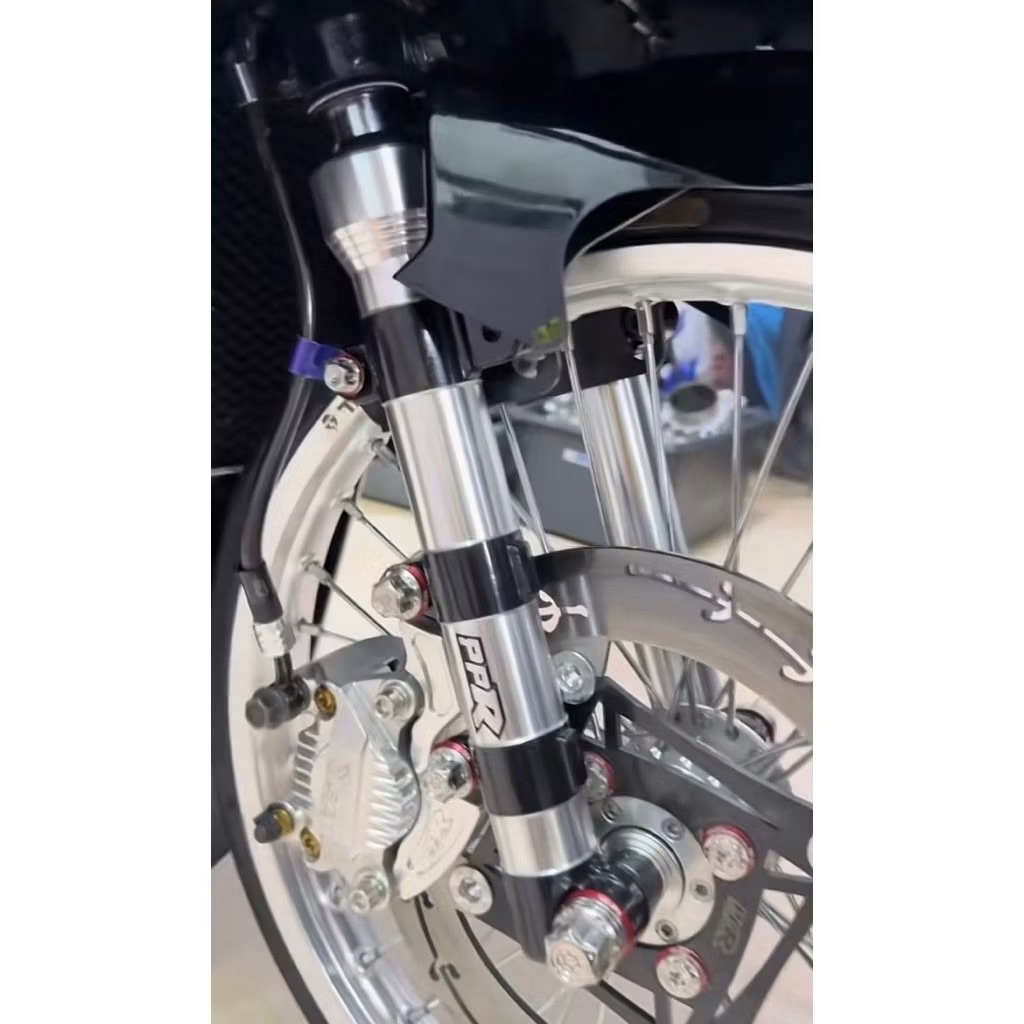 12 BULAN WARRANTY PPR RACING FORK LAY DRAG SIAP LOWER 1.5 INCH FORK ...