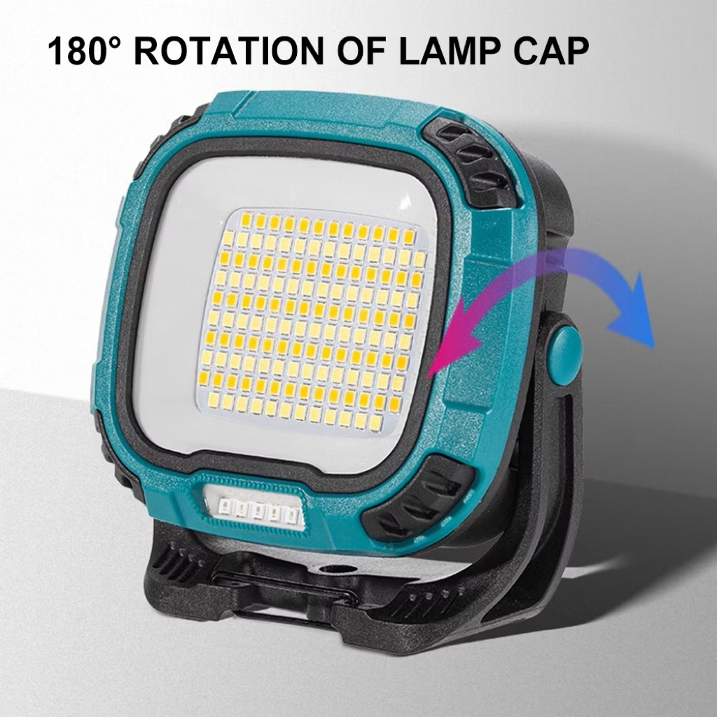 Upgraded COB multi-function work light camping light with strong magnet ...
