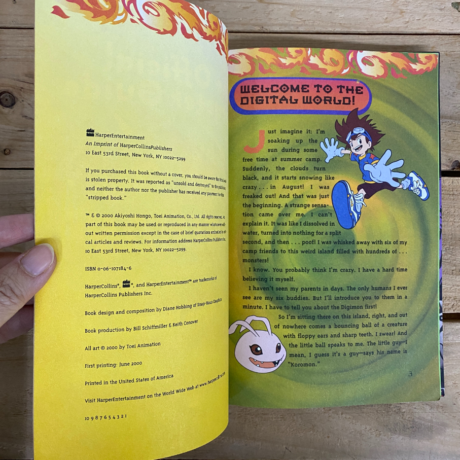 Digimon: The Official Character Guide (First Printing) (Preloved ...