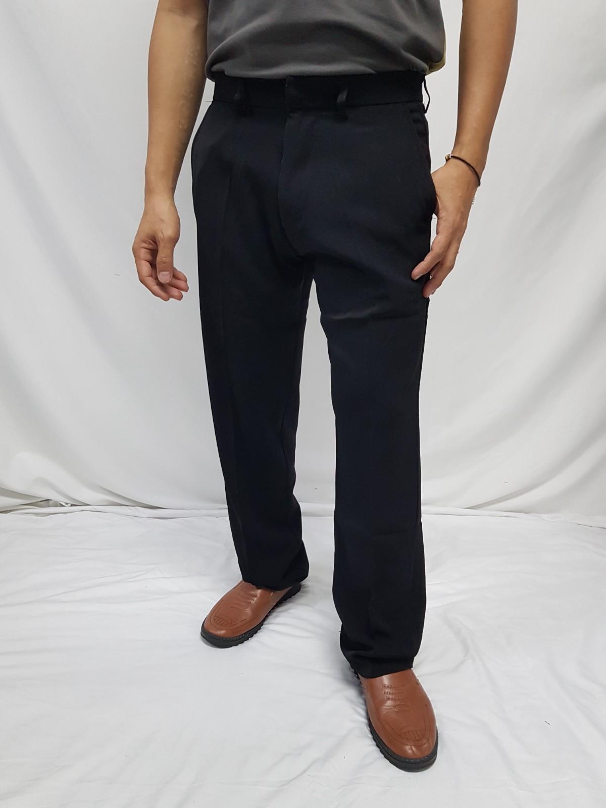 Island Club Men Slack Pants Regular Fit Polyester Seluar Slack Lelaki ...