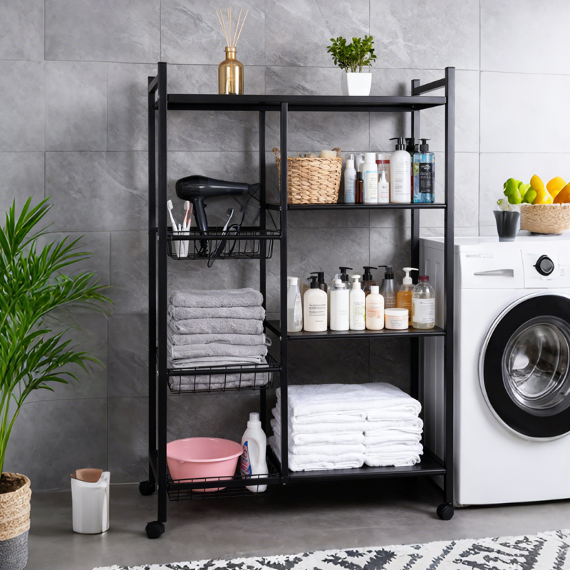 3/4 Tier Kitchen Basket Land Storage Rack Multi Layer Storage Rack ...