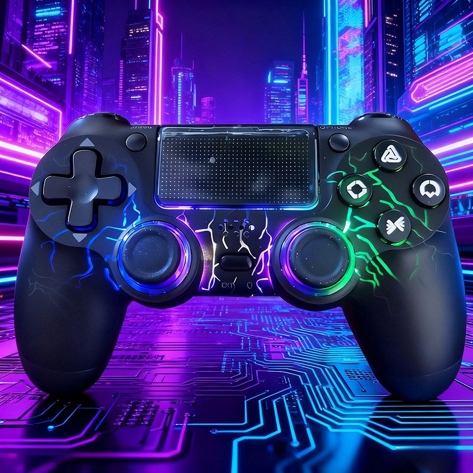 RGB P4 Wireless Controller Bluetooth Game With Sensitive Buttons For ...