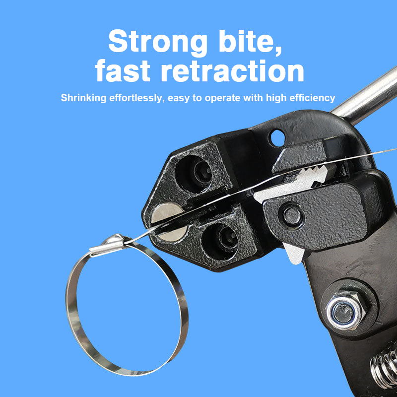 Cable Tie Pliers Stainless Steel Cable Tie Locking Fasten Hand Tool ...