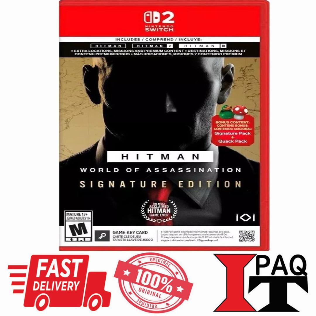 Nintendo Switch 2 Hitman World Of Association Signature Edition ...